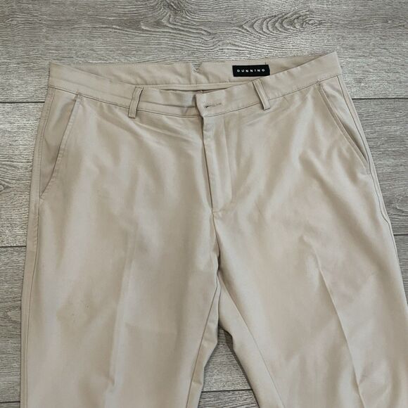 Dunning Mens 36x30 Everbest Golf Performance Straight Leg Flat Front Pants Lot - Picture 3 of 7